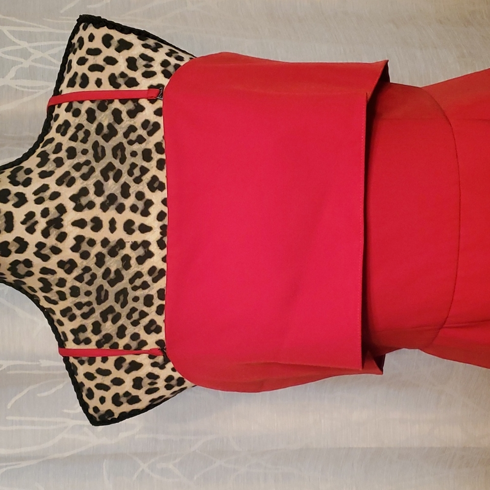 EUC Chelsea 28 Red Dress - Picture 3 of 8